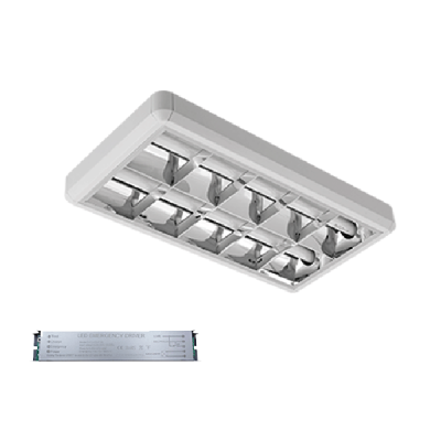 LENA-V SA LED (600MM) 2X9W 6400K NADGRADNI 630X330mm SA PANIK MODULOM