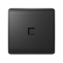 LONDON COMPUTER RJ45 SOCKET ANTHRACITE
