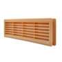 EL02-130 DOOR GRILLE 115x430MM, BEIGE