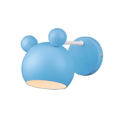 MICKEY ZIDNA SVJETILJKA 1XE27 PLAVA