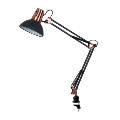 LUKE STOLNA SVJETILJKA 1XE27 CRNA v700mm