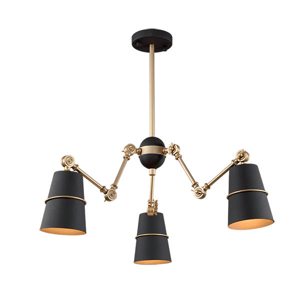 SPIDER LUSTER 3XE27 CRN