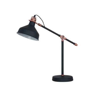 JOHN STOLNA SVJETILJKA 1XE27 CRNA v600mm