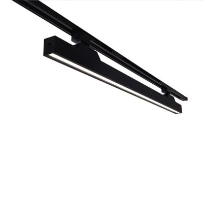 TRAČNI REFLEKTOR K30 4-LINIJE 48W 120&degCCT CRNI