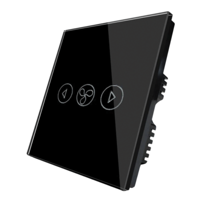 WI-FI SMART TOUCH EU FAN SWITCH BLACK