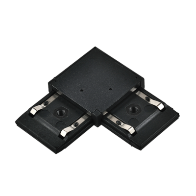 EL-LC L-CONNECTOR FOR ULTRA SLIM MAGN. RAIL BLACK