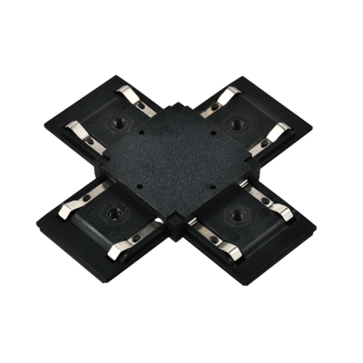 EL-XC X-CONNECTOR FOR ULTRA SLIM MAGN. RAIL BLACK