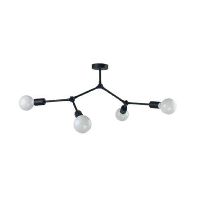 ARTE LUSTER 4XE27 CRNA