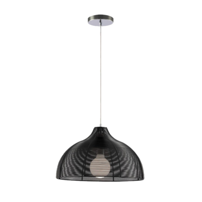 LIV VISILICA 1xE27 KROM/CRNA