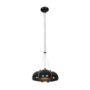 PEARL VISILICA 3XE27 CRN/ZLATO