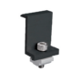 EL-EC END CLAMP FOR FRAMED PANEL 35MM BLACK