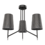 THERA LUSTER 3XE14 CRNA/KROM