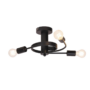 TWIST LUSTER 3XE27 CRNA