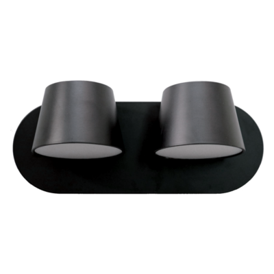 MALIA LED ZIDNA SVETILJKA 2X12W 4200K CRNA