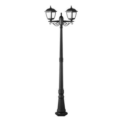 PAUL LANTERNA VRTNA 2XE27 BLACK H2174 IP44