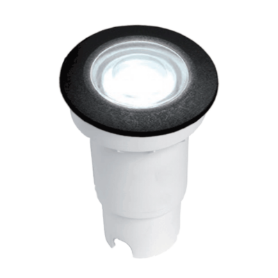 CECI 90 LED PODNA UGRADNA SVJETILJKA 3.5W 4000K IP67 CRNA