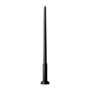EKTOR POLE 3000ММ WITHOUT DOOR, BLACK