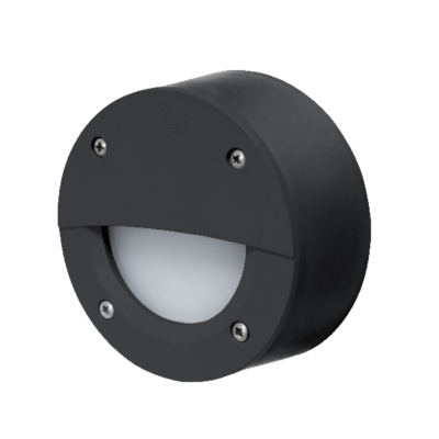 EXTRALETI 100REL LED STENSKA SVETILKA 3W CCT IP66 CRNA