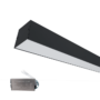 LED PROFIL NADGRADNI S77 24W 4000K 600MM CRNI SA PANIK MODULOM