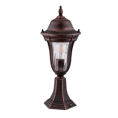 MARK LANTERNA SAMOSTOJEĆA 1XE27 CRNA CRVENI MJED H490mm
