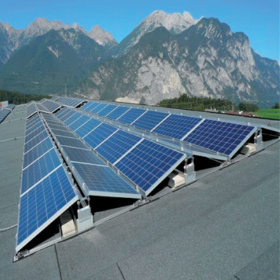 BALLAST STRUCT. FOR FLAT ROOF 580W PANEL 8kW,SET