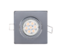 LED METELNA KVADRATNA SPOTLAMPA VISOKE SNAGE 6W 2700-3000K KROM