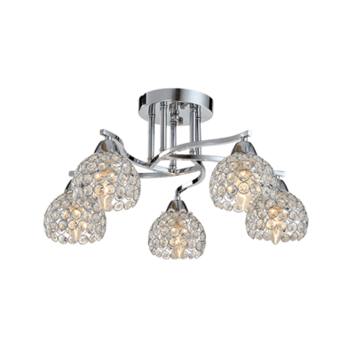 LIZA LUSTER 5XE14 KROM