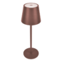 ZARA DIMMABLE TABLE LAMP 3W WITH BATT. IP44,COPPER