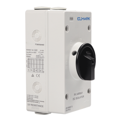 EL-DC 2P/32A DC ISOLATOR 2 SERIES-1 STRING, IP65