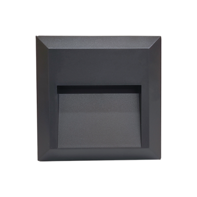 FASADNA LED SVJET GRF52 1,5W 4000K IP65 TAMNO SIVA