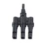 FOURFOLD CONNECTOR 1500V MC4 4-6MM 3 FEMALE/1 MALE