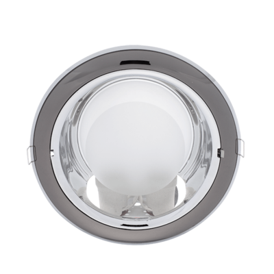 LED UGRADBENA SVJETILJKA GL206+2XLED ŽARULJA 9W 2700K SN/KROM