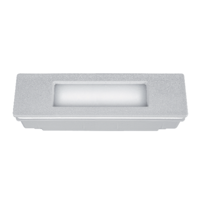 NINA LED VGRADNA STENSKA SVETILKA 7.5W CCT IP55 SIVA