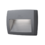LORENZA 190 LED ZIDNA SVJETILJKA 7.5W CCT 4000K IP55 SIVA