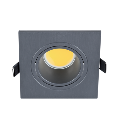 LED PLASTIČNA KVADRATNA SPOTLAMPA COB 7W 2700-3000K GRAFIT