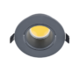 LED PLASTIČNA OKRUGLA SPOTLAMPA COB 7W 2700-3000K GRAFIT