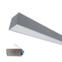 LED PROFIL NADGRADNI S77 48W 4000K 1200MM SIVI SA PANIK MODULOM