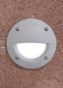 LETI 100 ROUND ST SIVA OPAL GX53 LED 3W 4000K UGRADNA ZIDNA SVJETILJKA