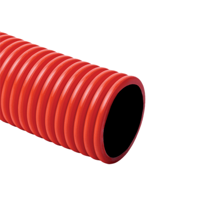 FLEKSIBILNO REBRASTO DUPLO CRIJEVO D52/D63 CRVENO