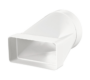511 PVC ADAPTER RAVNO- OKRUGLO D100/55X110 /KS