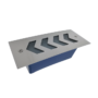 GRF003/T3 UGRADBENA LED SVJETILJKA SMD 3W 4000K IP65 SIVA