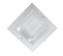 LED UGRADBENA SVJETILJKA GL211+2XLED ŽARULJA 9W 2700K BIJELA