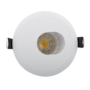 LED PLASTIČNA OKRUGLA JEDNOSTRANA SPOTLAMPA PAR 16 COB 7W 4000-4300K BIJELA