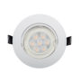 LED PLASTIČNA OKRUGLA SPOTLAMPA HIGH POWER 6W 4000-4300K BIJELA