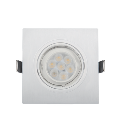 LED PLASTIČNA KVADRATNA SPOTLAMPA VISOKE SNAGE 6W 2700-3000K BIJELA
