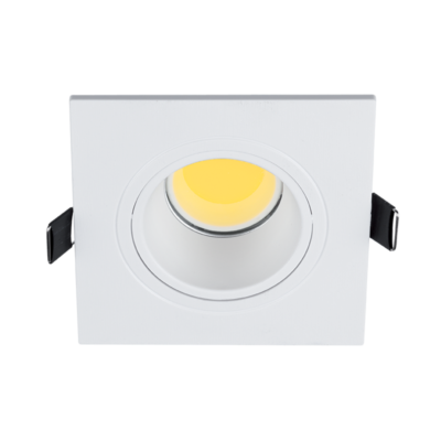 LED PLASTIČNA KVADRATNA SPOTLAMPA COB 7W 2700-3000K BIJELA