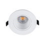 LED PLASTIČNA OKRUGLA SPOTLAMPA PAR 16 COB 7W 2700-3000K BIJELA