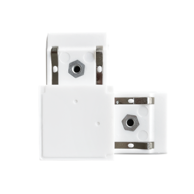 EL-LC L-CONNECTOR FOR ULTRA SLIM MAGN. RAIL WHITE