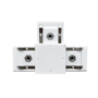 EL-TC T-CONNECTOR FOR ULTRA SLIM MAGN. RAIL WHITE