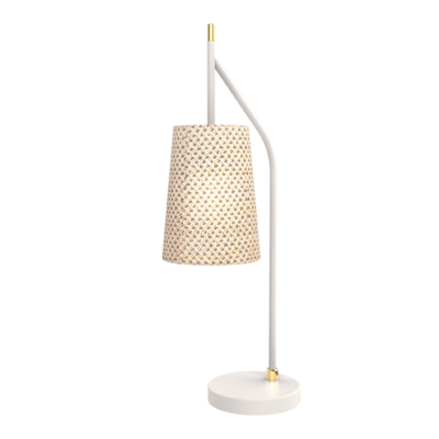 THERA STOLNA LAMPA 1XE14 BIJELA/KROM